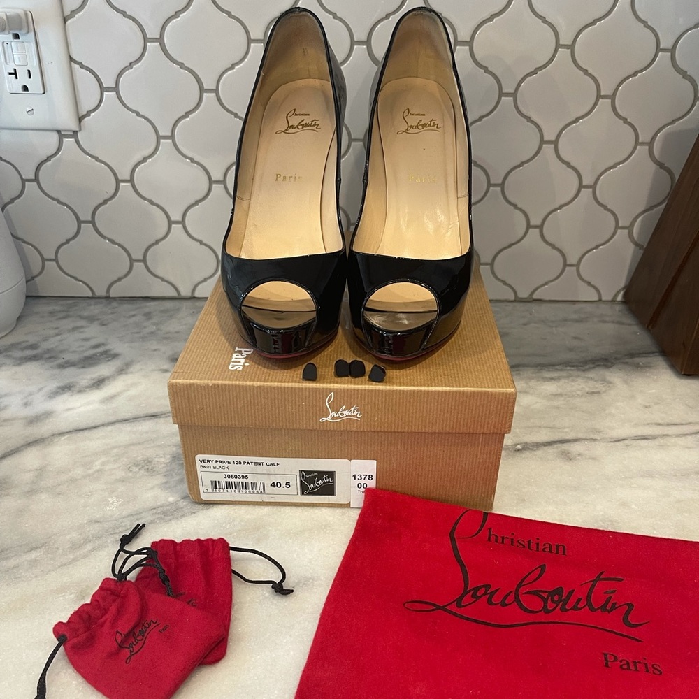 Christian louboutin very prive 120 heels